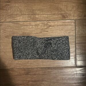 Gray Knitted Headband
